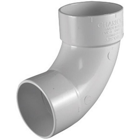 Pinpoint Charlotte Pipe & Foundry PVC013020600HA 3 in. Bulk 90 deg PVC Dwv Street Elbow PI155269